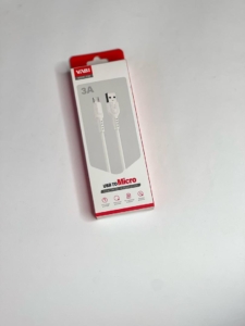 کابل شارژ میکرو vabi پشتبانی 3آمپر