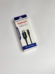 کابل شارژ تایپسی برند : galxbit پشتیبانی : فست دیتا و کابل شارژ