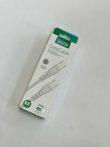 کابل دوسر تایپسی شوش مدل :sh280c جنس بدنه سیلکونی