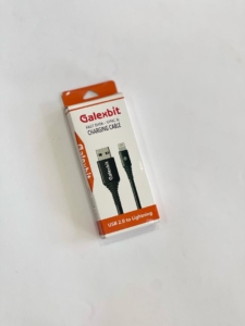 کابل لایتینگ GALX BIT USB .2 to lightning جنس رویه سلکونی