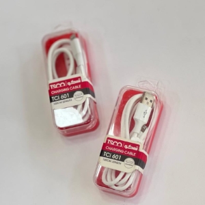 کابل لایتینگ tsco USB.2 to lightning جنس رویه کابل سلکونی